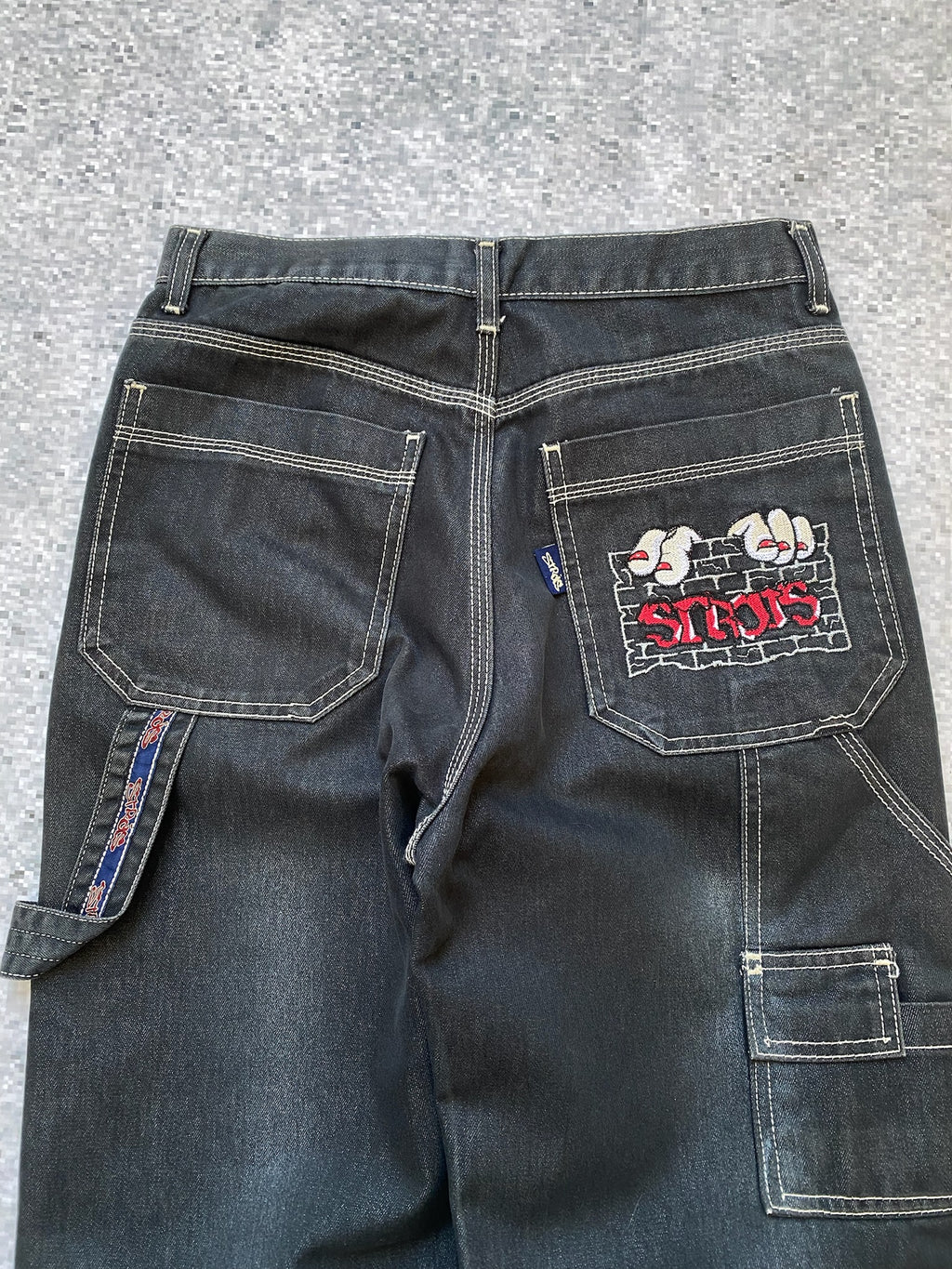 STROIS Barrel Baggy Jeans