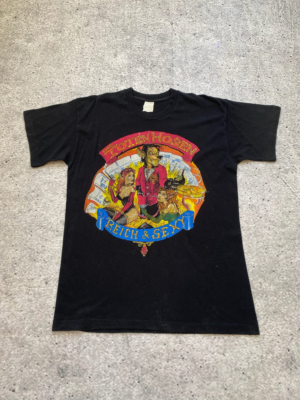 Vintage Single-Stitch 1994 Die Toten Hosen T-Shirt