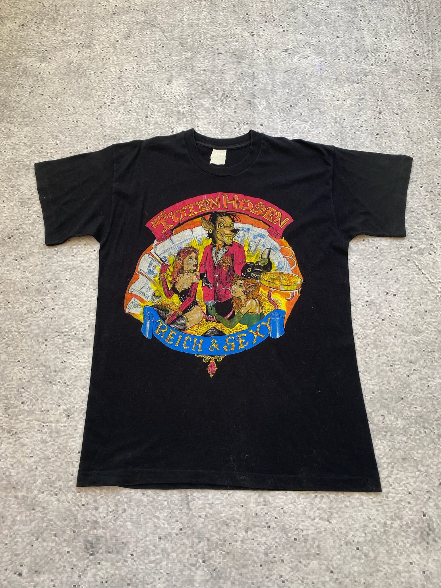Vintage Single-Stitch 1994 Die Toten Hosen T-Shirt