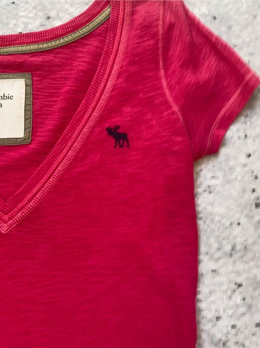 Abercrombie & Fitch V Neck Top