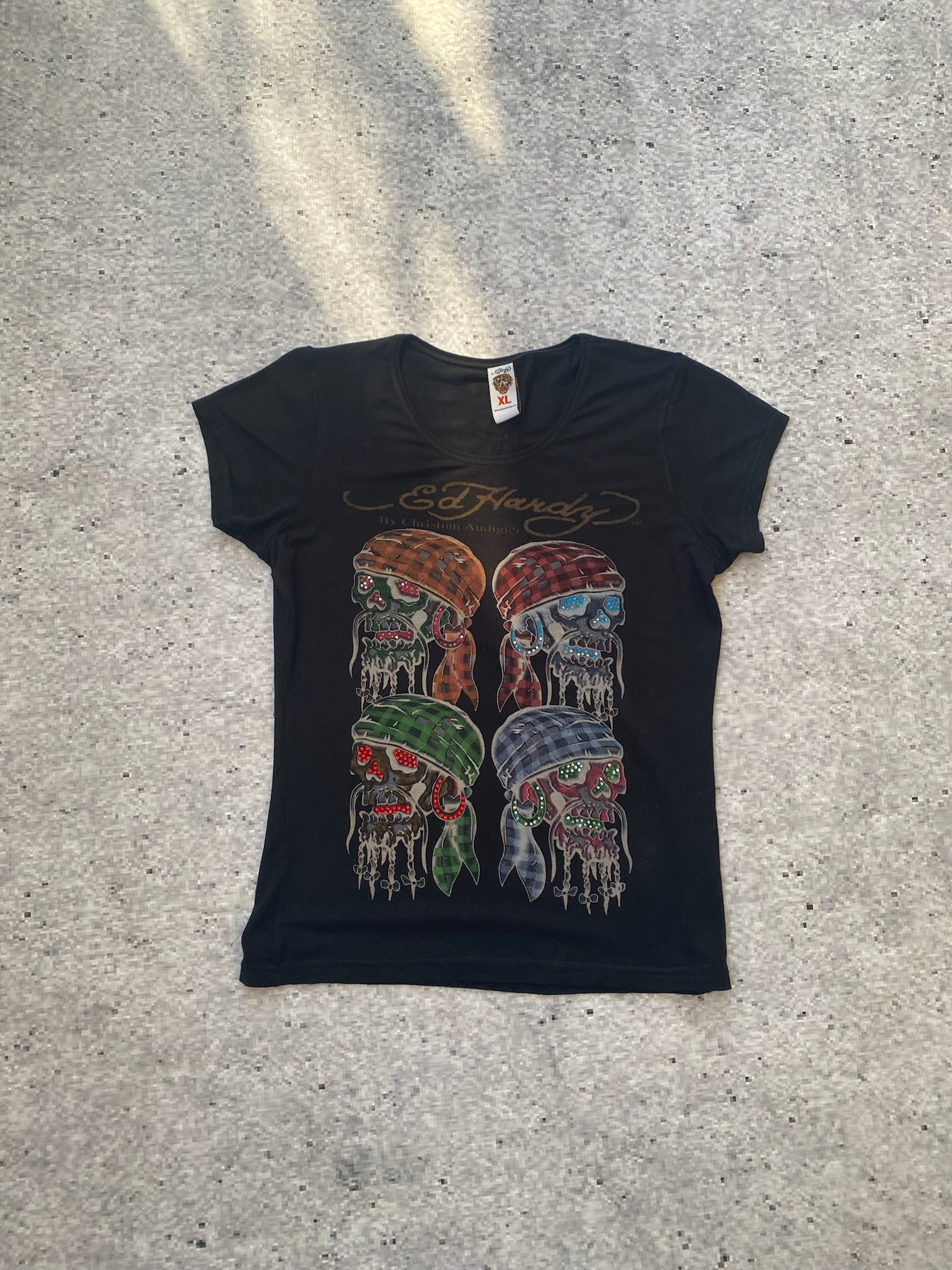 Ed Hardy Bedazzled Top