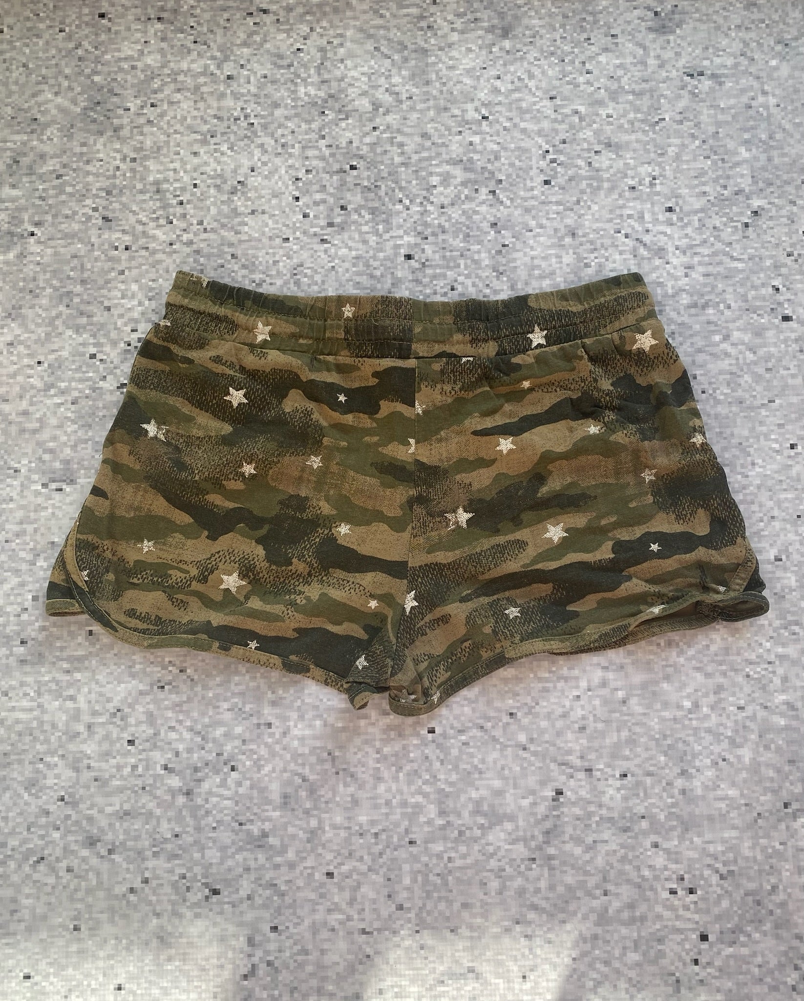 Camo Military Cotton Microshorts