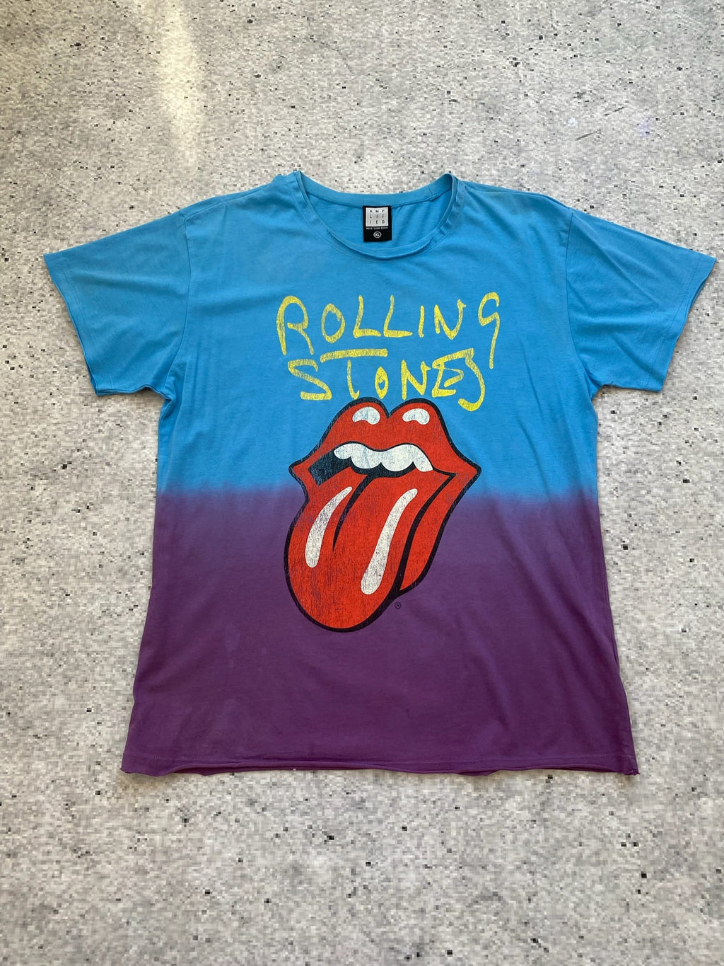 Rolling Stones Blue and Purple T-Shirt