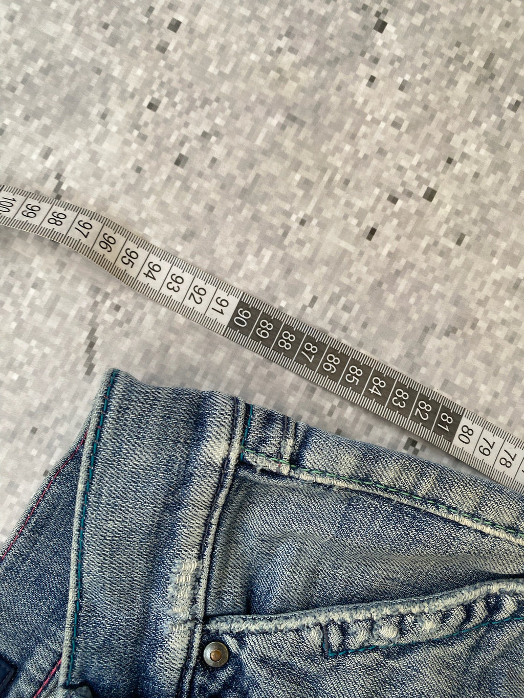 Miss Sixty low waist straight jeans green clover leaf