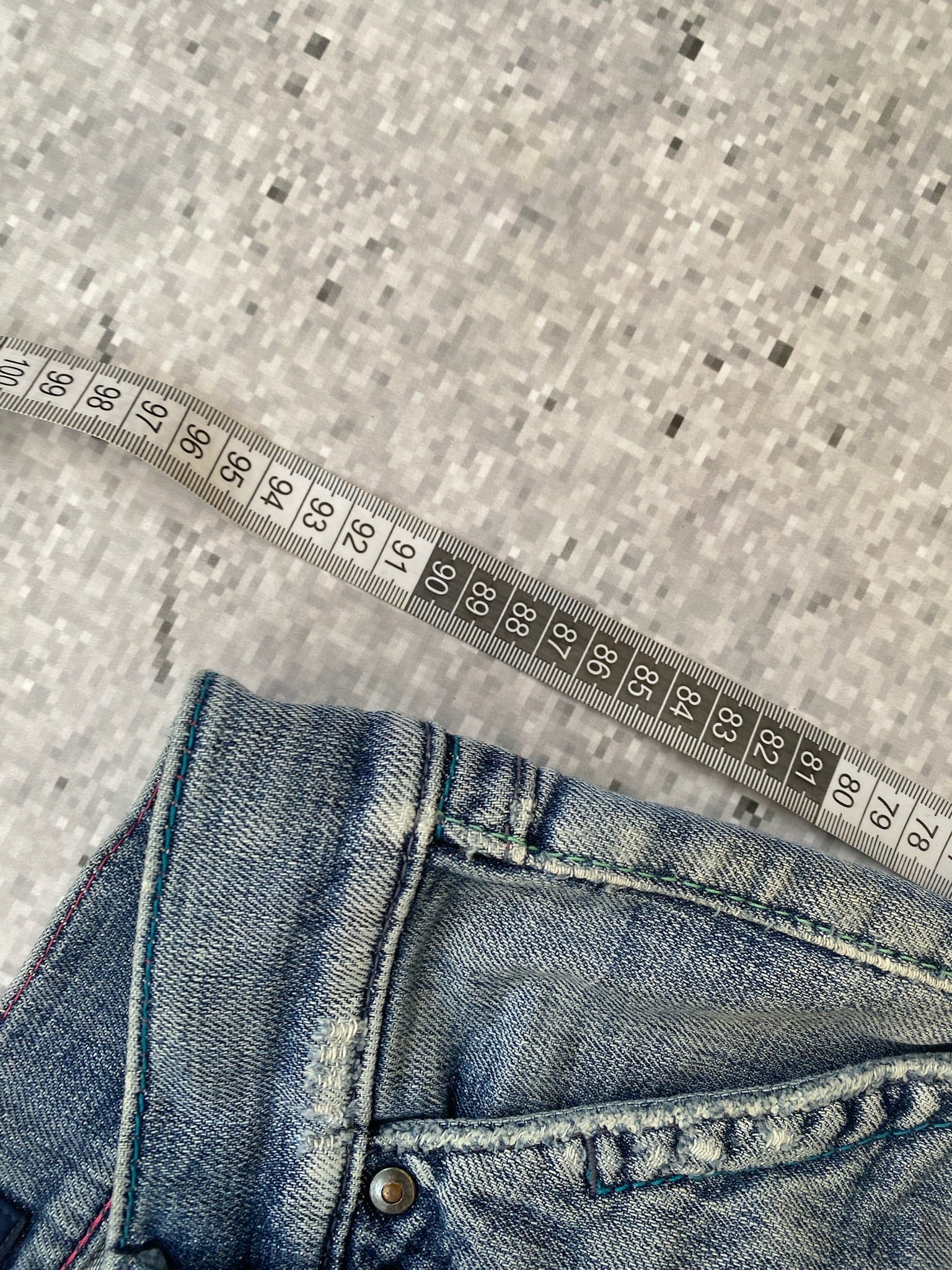Miss Sixty low waist straight jeans green clover leaf