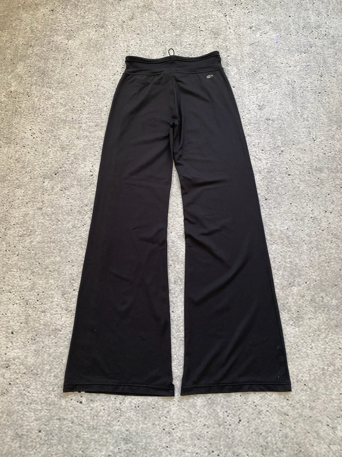 Adidas Blockcore Bootcut Flared 3 Stripe Asymmetrical Track Pants 00s