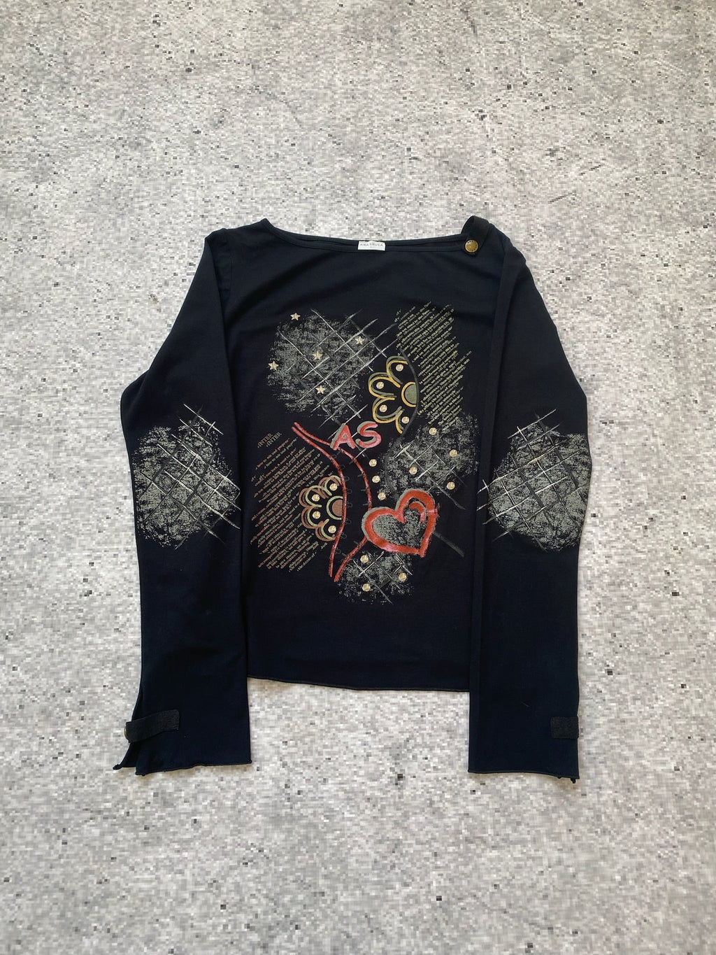 wide neck fairygrunge longsleeve
