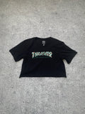 Thrasher Skater Crop Top