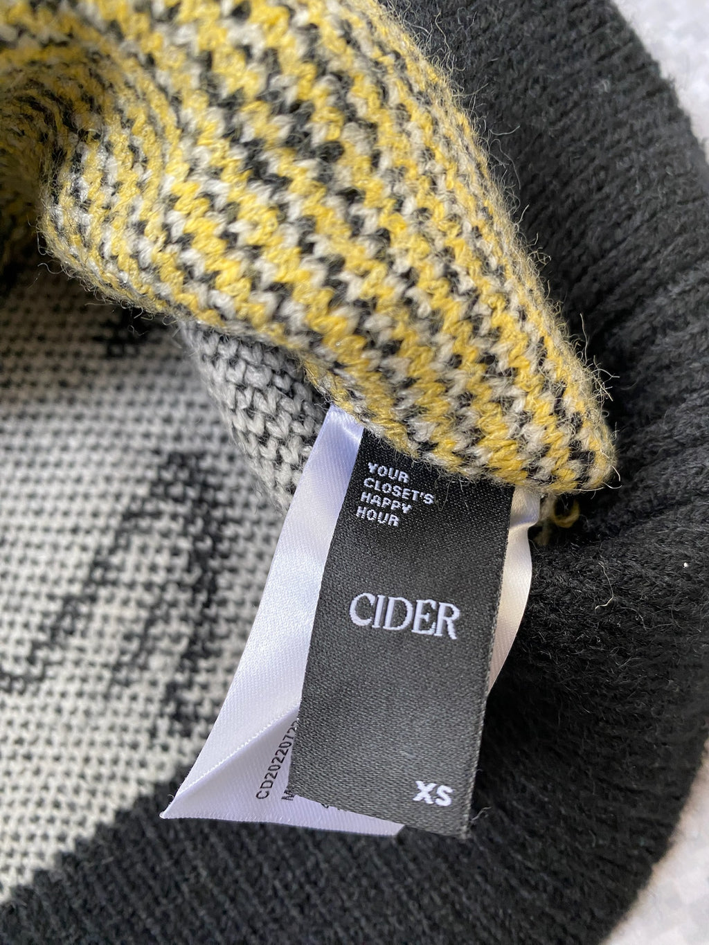 Cider Cat Sweater Vest