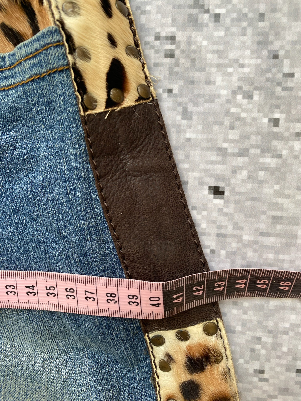"Made in Portgual" Cowboy Low Waisted Flared Jeans