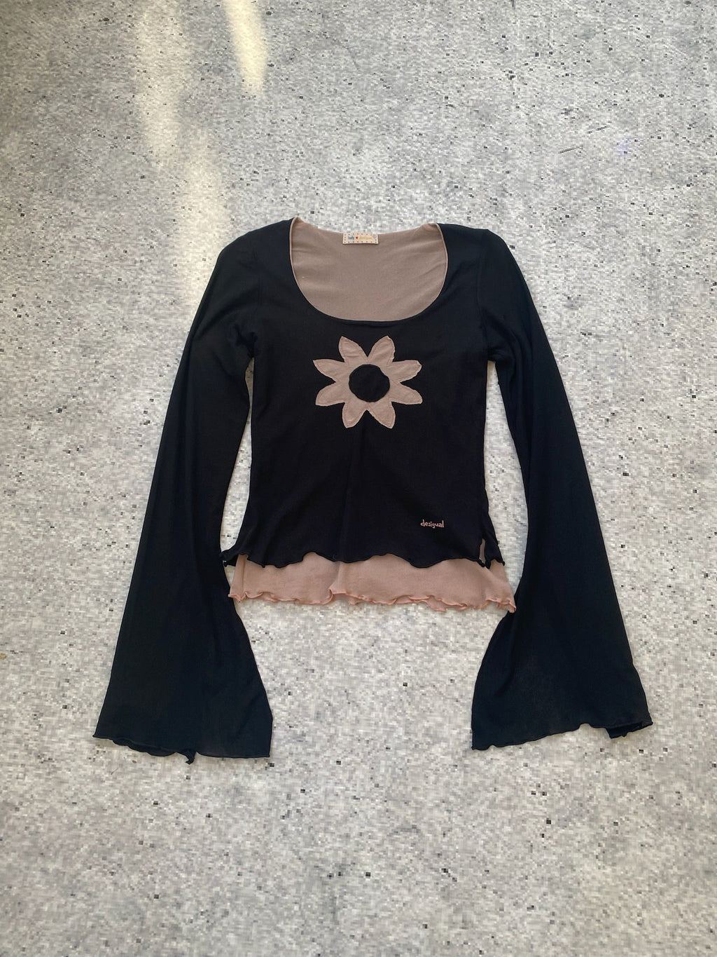 Desigual Mesh Fairy Longsleeve Top
