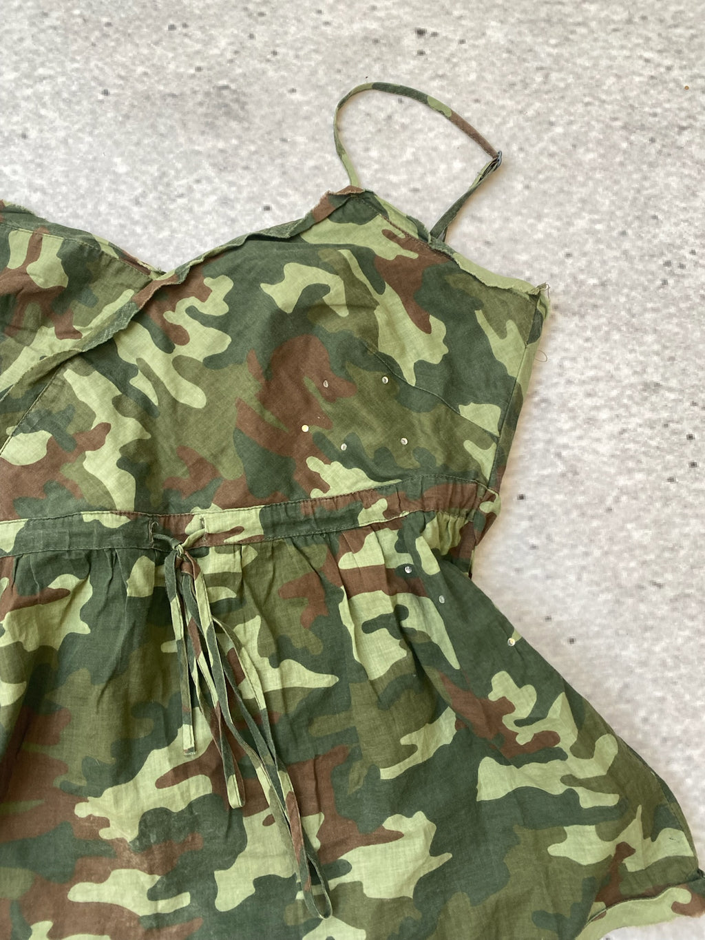 Military Camo Cami Top