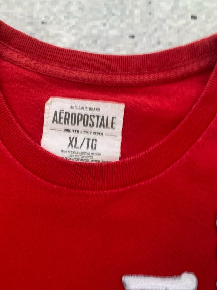 Red Aeropostale Men's Tee Aeropostale