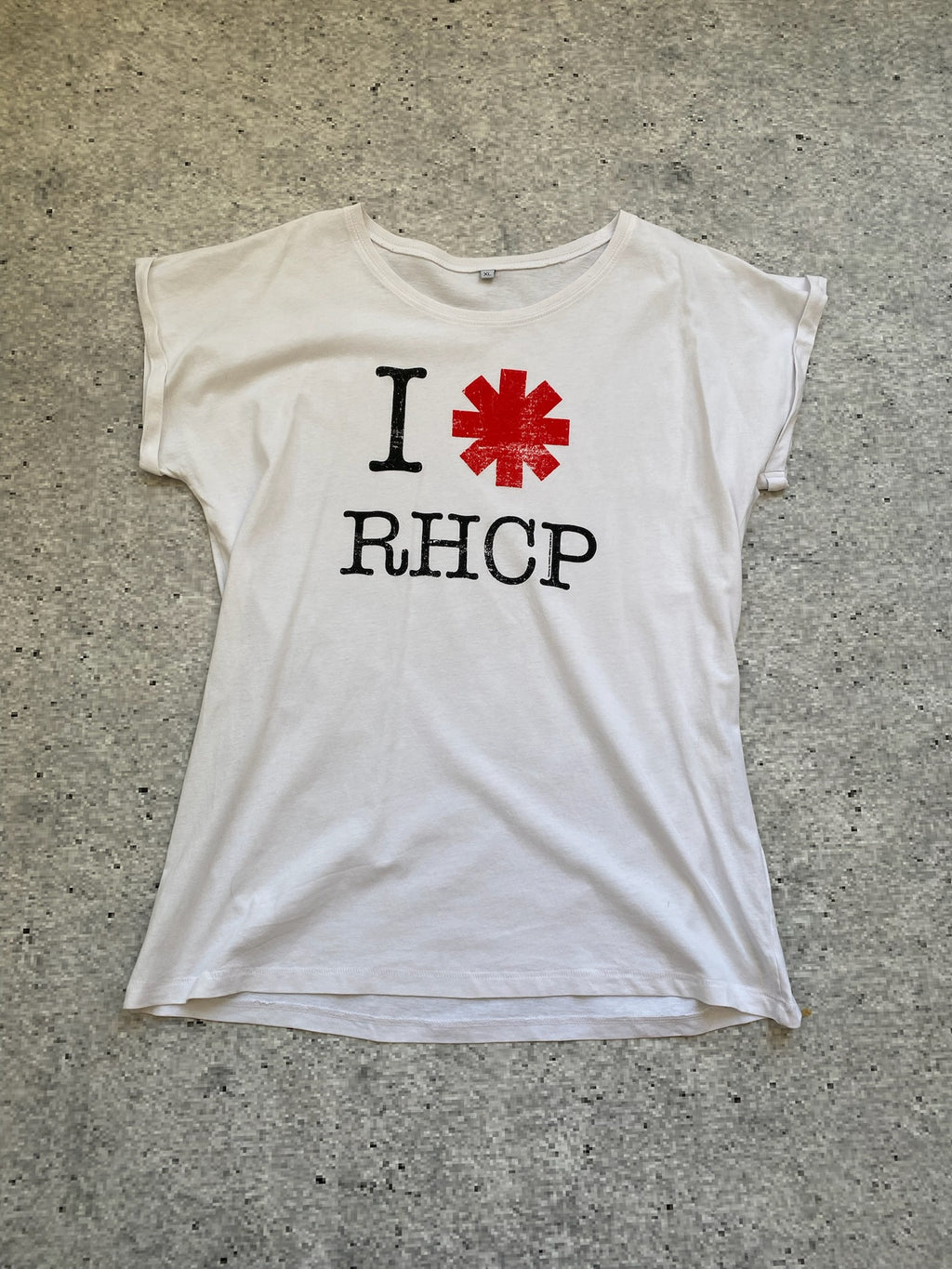 2018 RHCP White Tee
