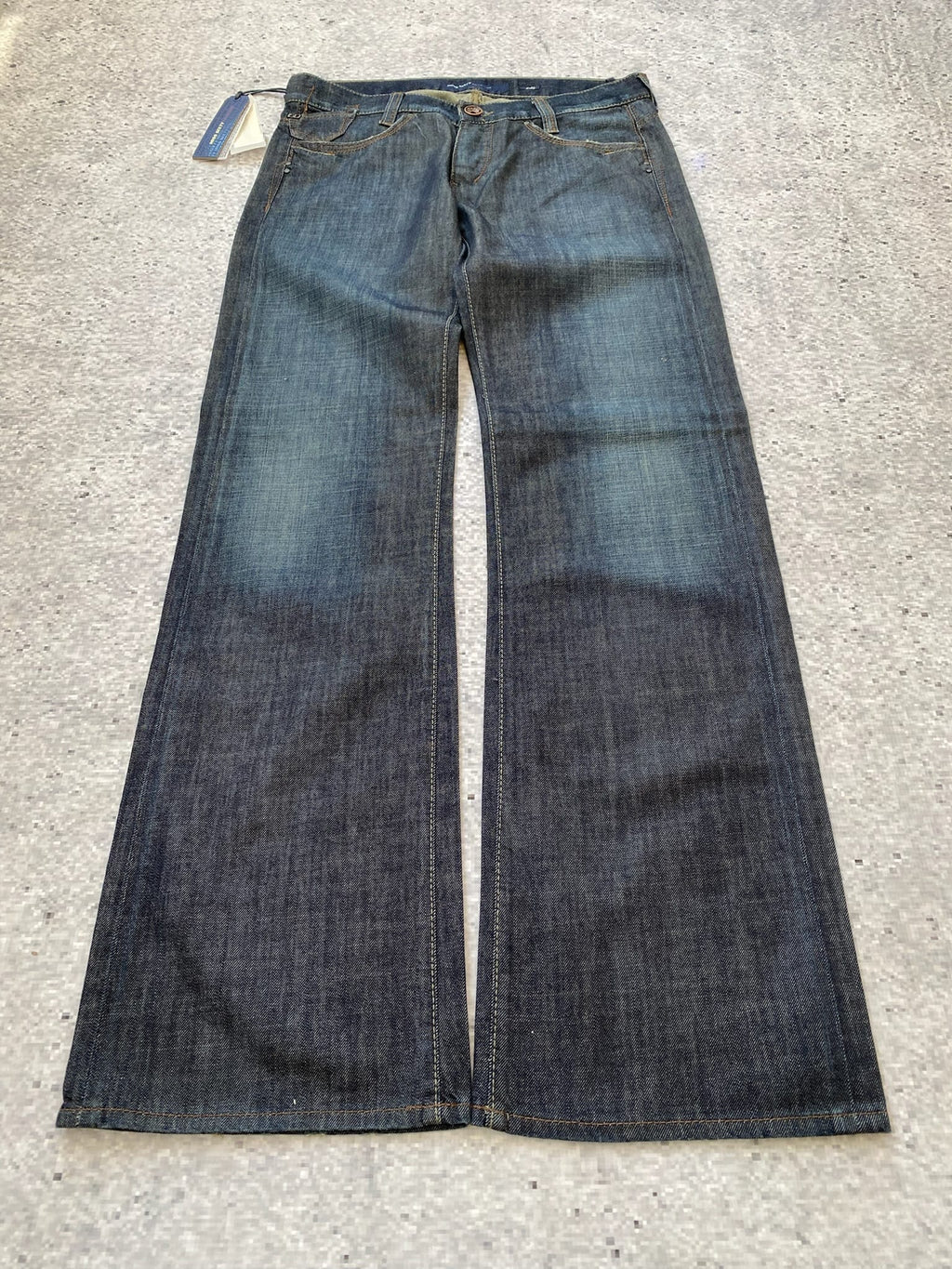 Miss Sixty Low Rise Loose Fit Straight "Wish" Jeans