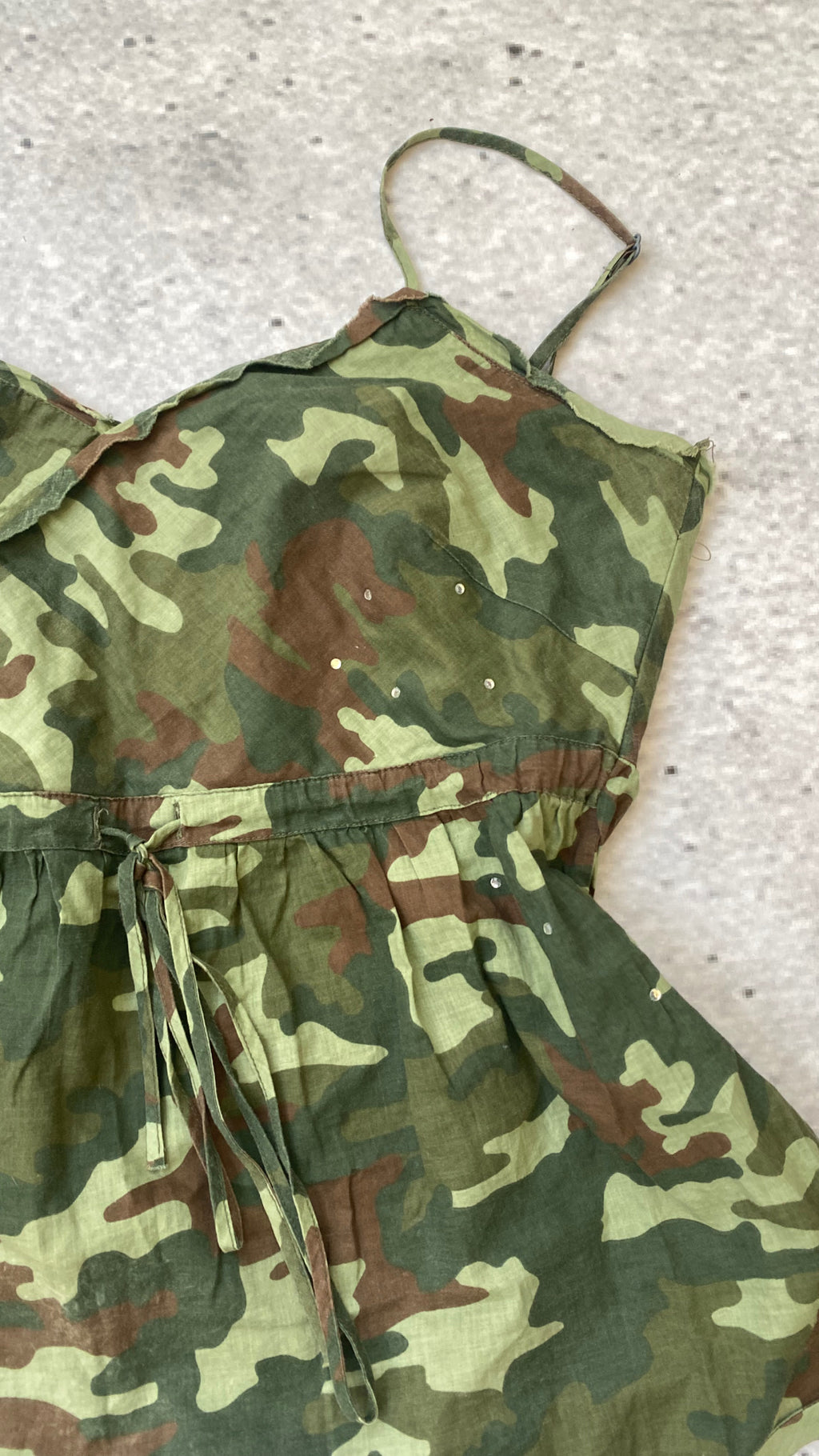 Military Camo Cami Top