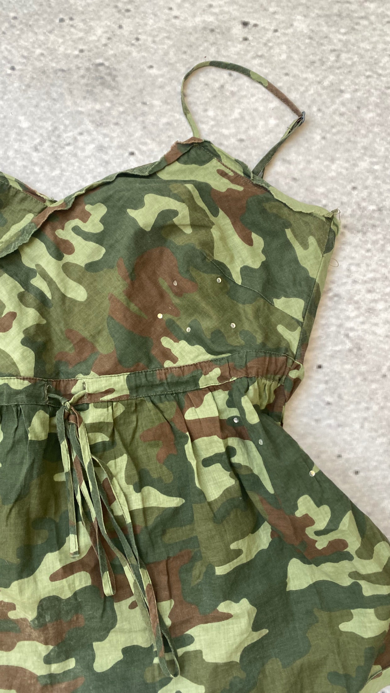 Military Camo Cami Top
