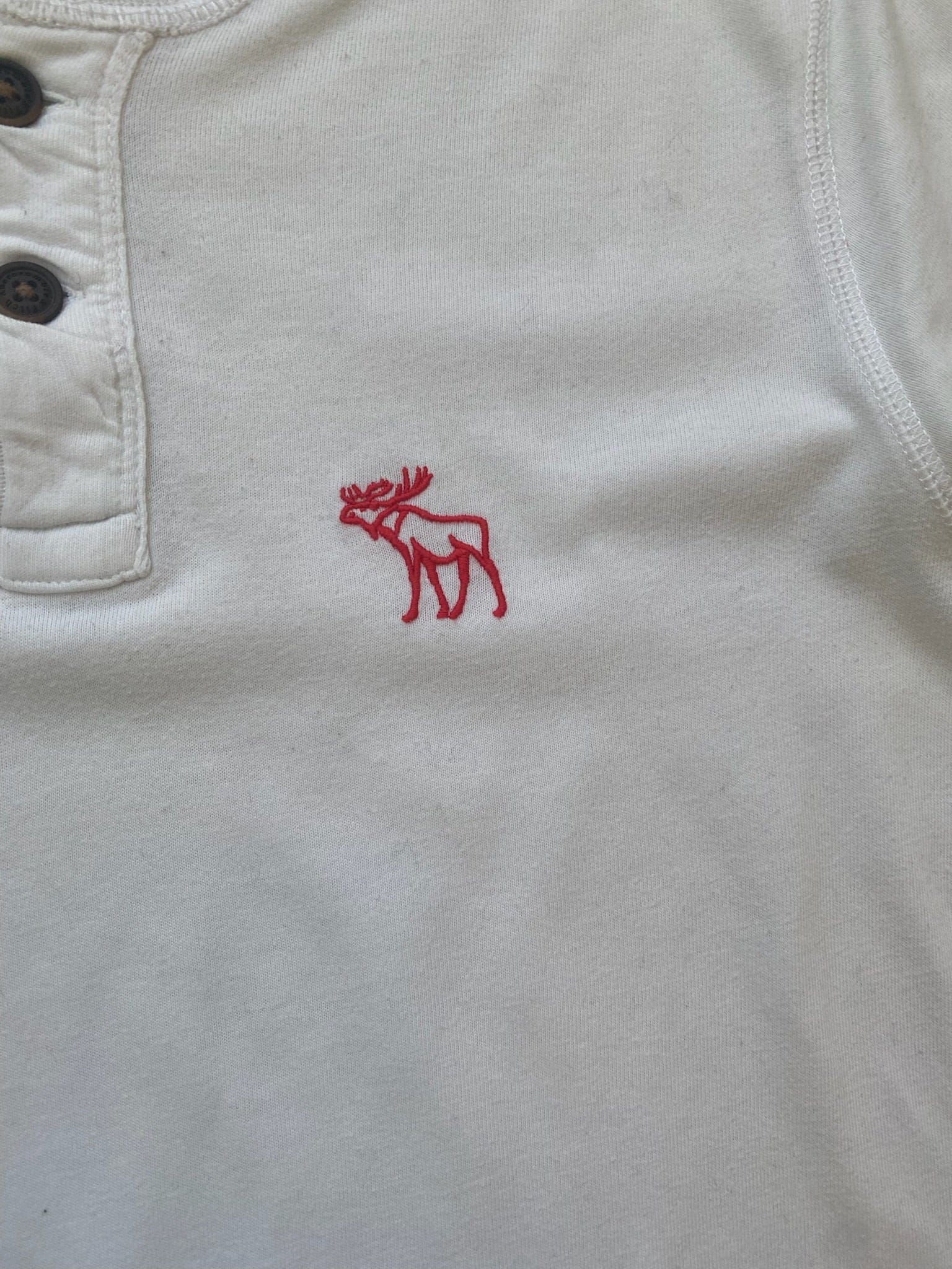 Abercombie and Fitch Henley Muscle t-shirt Abercrombie & Fitch