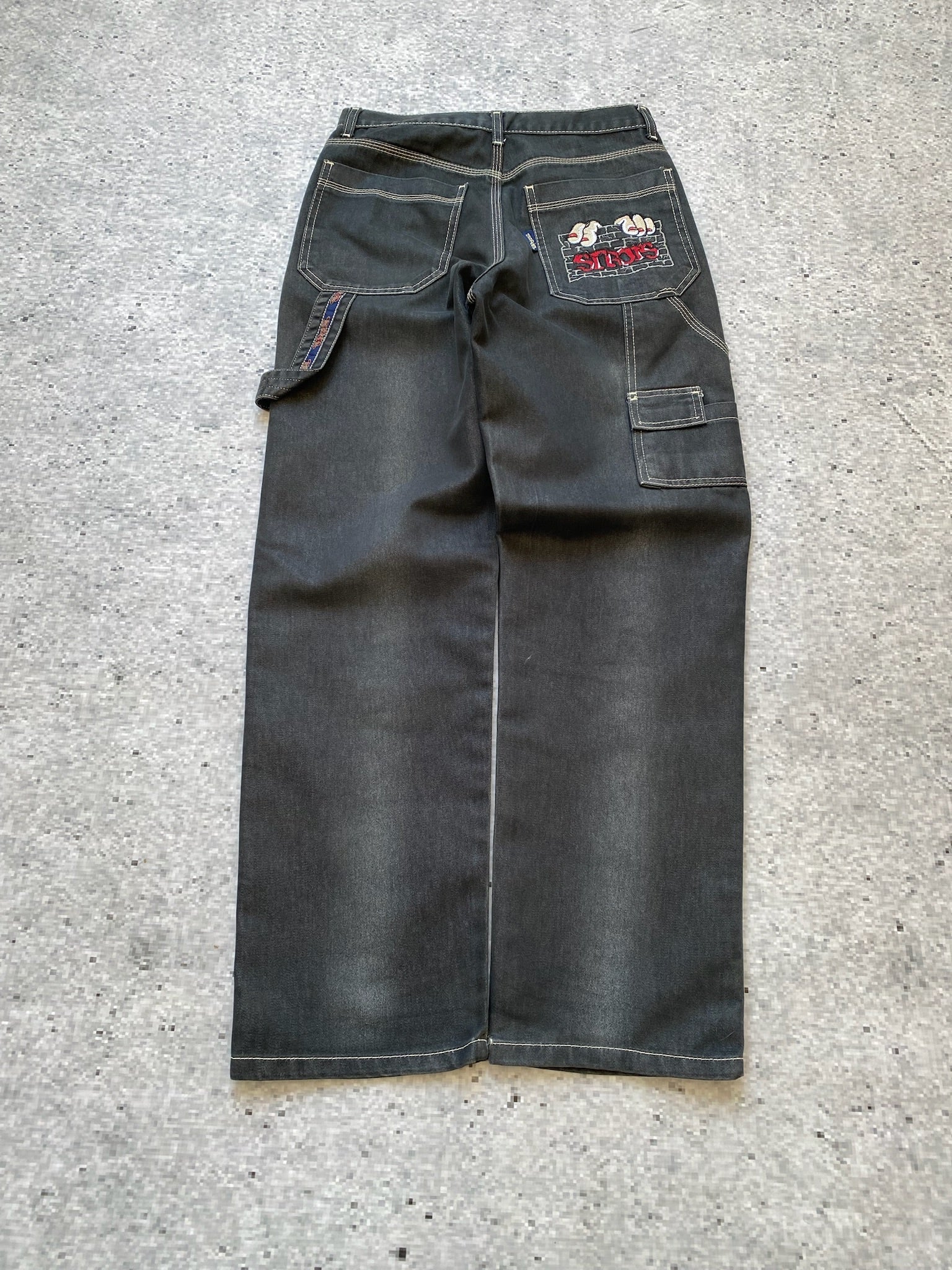 STROIS Barrel Baggy Jeans