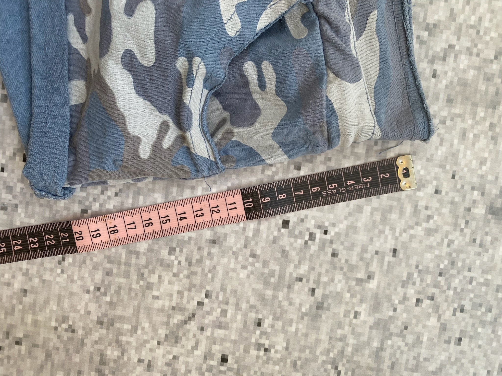 Camo Tiny "Made in Italy" Low Waisted Shorts